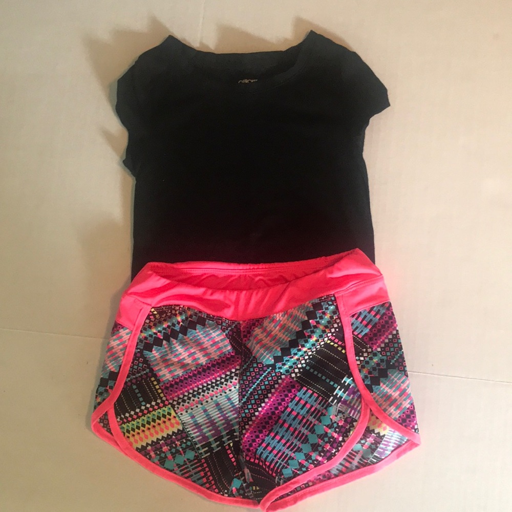 RBX shorts and shirt 6x small